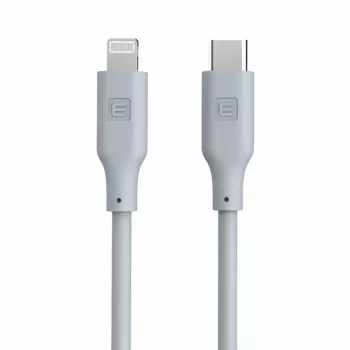 Evelatus USB-C to Lightning Silicone Cable 1,2m (MFI10CL) 60W / 20V 3A White