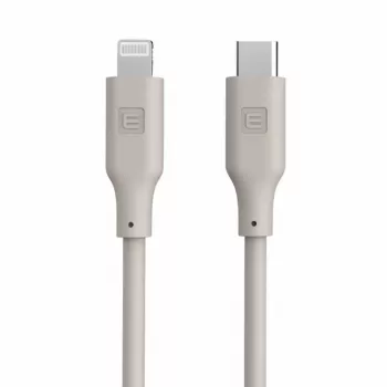 Evelatus USB-C to Lightning Silicone Cable 1,2m (MFI10CL) 60W / 20V 3A Warm Gray