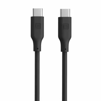Evelatus USB-C to USB-C Silicone Cable 1,2m 60W / 20V 3A Black