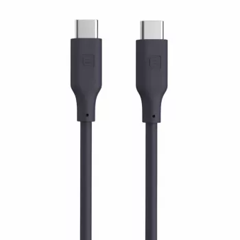 Evelatus USB-C į USB-C Silikoninis Laidas 1.2m 60W 20V/3A Mėlynas