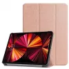 iLike Galaxy Tab S8 Plus 12.4 Tri-Fold Eco-Leather Stand Case Rose Gold