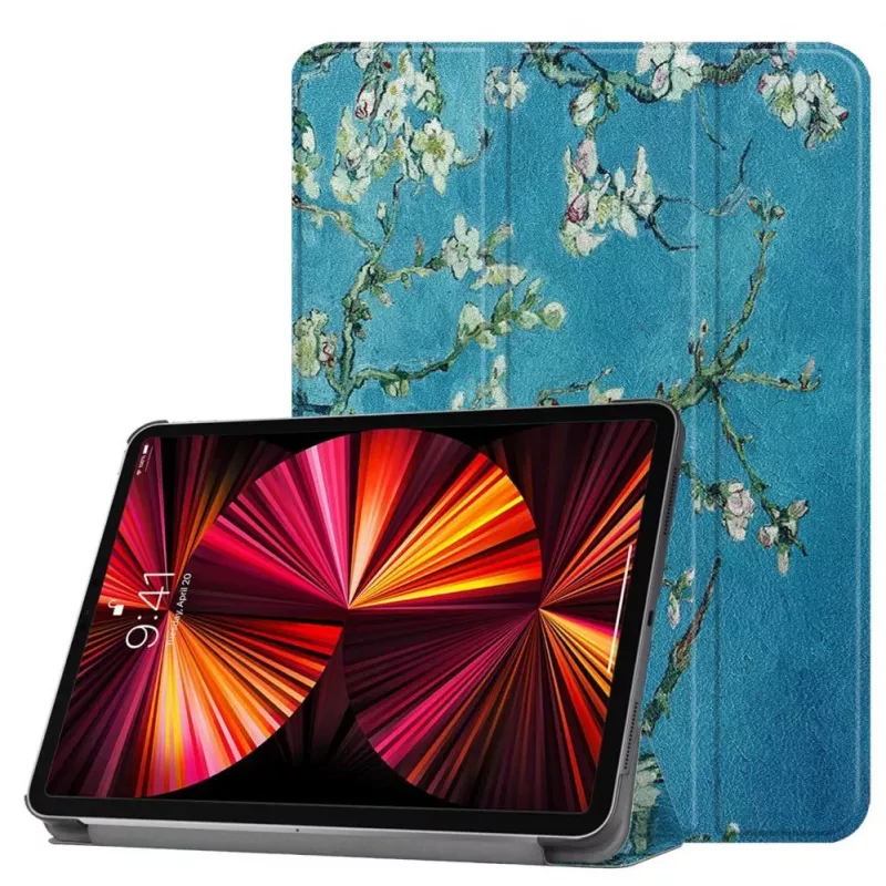 iLike Tab M9 9 TB310 Tri-Fold Eco-Leather Stand Case Sakura