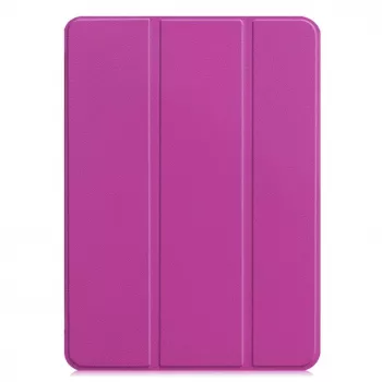 iLike Galaxy Tab S9 Ultra 14.6 Tri-Fold Eco-Leather Stand Case Purple
