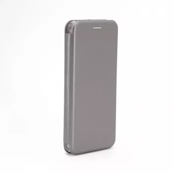 iLike Samsung Galaxy A55 Book Case sidabrinis