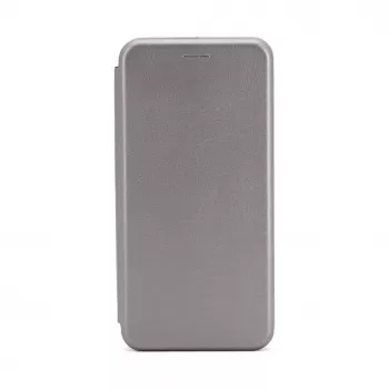 iLike Samsung Galaxy A55 Book Case sidabrinis