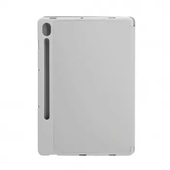 Evelatus Galaxy Tab S9 Tablet Case with Imitate Microfiber Inside Silver