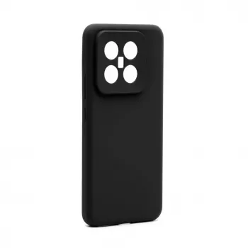 Connect Xiaomi 14 Pro Premium kokybės magnetinis minkšto prisilietimo silikoninis dėklas Juodas