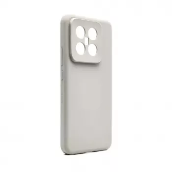 Connect Xiaomi 14 Pro Premium kokybės magnetinis minkšto prisilietimo silikoninis dėklas pilkas