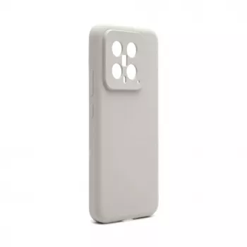 Connect Xiaomi 14 Premium Quality Magnetic Soft Touch Silicone Case Pilka