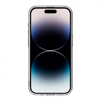 Connect Apple iPhone 15 Pro Max Skaidrus Dėklas su Magnetiniu Laikikliu ir Apsaugota Kamera