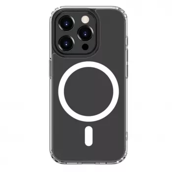 Connect Apple iPhone 15 Pro skaidrus dėklas su MagSafe permatomas
