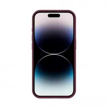 Connect Apple iPhone 15 Pro Max Hybrid Case With Magnetic PC+TPU Plum