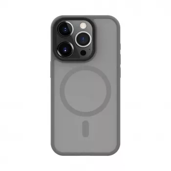 Connect Apple iPhone 15 Pro Hybrid Case With Magnetic PC+TPU sidabrinis