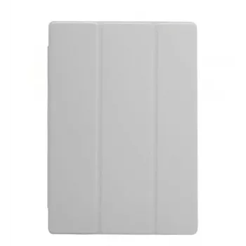 Connect Galaxy Tab A8 10.5 Tablet Case with Imitate Microfiber Inside Silver