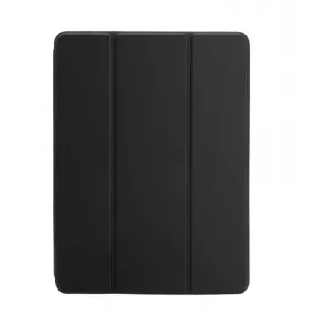 Connect iPad Air 10.9 tabletės dėklas su imituotu mikropluoštu viduje juodas