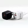Evelatus USB-A and USB-C 30W Max EU Charger White