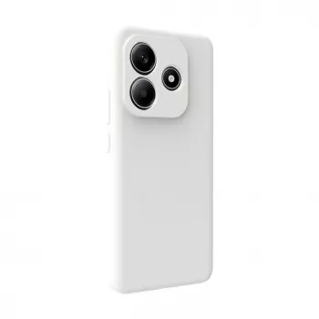 Evelatus Xiaomi Redmi Note 13 4G Premium Soft Touch Silicone Case sidabrinė