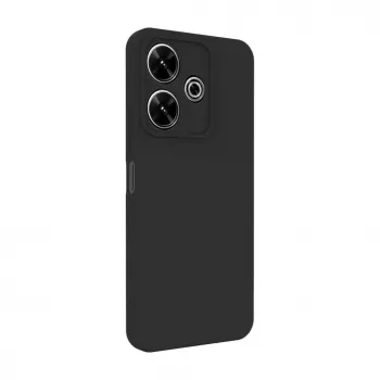 Connect Xiaomi Redmi Note 13 Pro Plus Premium Quality Soft Touch Silicone Case Black