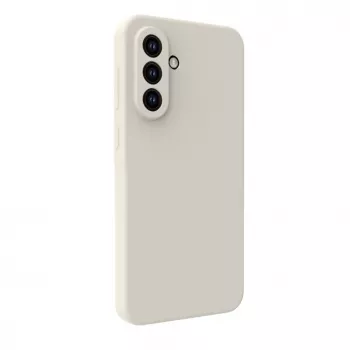 Connect Samsung Galaxy A35 5G Premium Quality Soft Touch Silicone Case Silver
