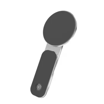iLike Universal P65 Aliumininis Magnetinis Laikiklis išmaniesiems telefonams prie monitoriaus šono, sidabrinis