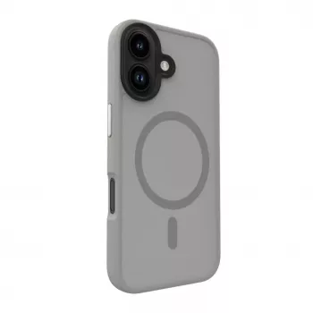 Evelatus Apple iPhone 16 Hybrid Case with MagSafe PC+TPU sidabrinis