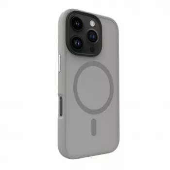 Evelatus Apple iPhone 16 Pro Hybrid Case su MagSafe PC+TPU sidabrinis