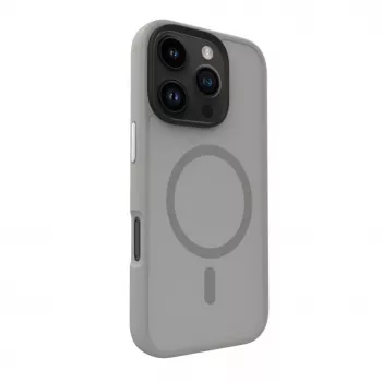 Evelatus Apple iPhone 16 Pro Max Hybrid Case with MagSafe PC+TPU Sidabrinis