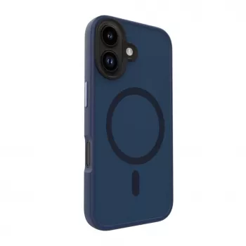 Evelatus Apple iPhone 16 Hybrid Case su MagSafe PC+TPU Tamsiai Mėlyna
