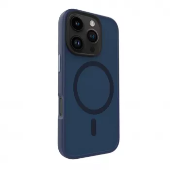Evelatus Apple iPhone 16 Pro Hybrid Case with MagSafe PC+TPU Dark Blue