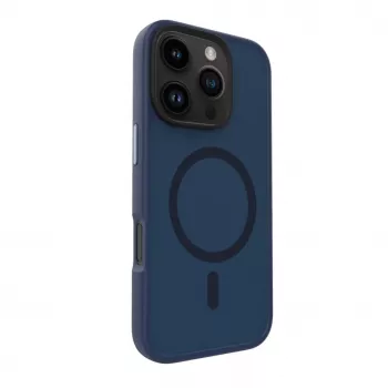 Evelatus Apple iPhone 16 Pro Max Hybrid Case with MagSafe PC+TPU Dark Blue
