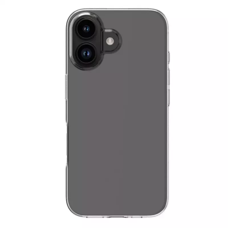 Evelatus Apple iPhone 16 Plus Clear Silicone Case 1,5mm TPU Transparent