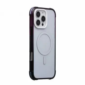 Evelatus Apple iPhone 16 Pro Max Defender Gradient Color MagSafe Black Purple Back Case