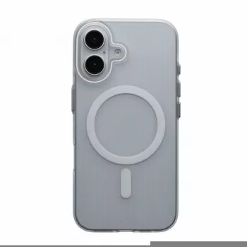 Evelatus Apple iPhone 16 Suitcase MagSafe Dėklas Skaidrus Baltas