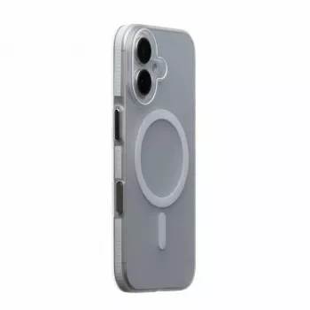 Evelatus Apple iPhone 16 Suitcase MagSafe Dėklas Skaidrus Baltas