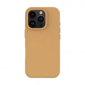 Evelatus Apple iPhone 16 Pro Premium Magsafe Soft Touch Silicone Case Desert Titanium