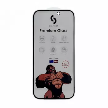 Connect Xiaomi Redmi 13 5G Privacy 2.5D Silk Full Cover Anti-Static Stronger Black Screen Protector
