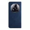 Evelatus Xiaomi Redmi Note 14 Pro 4G / Poco X7 Book Case Dark Blue