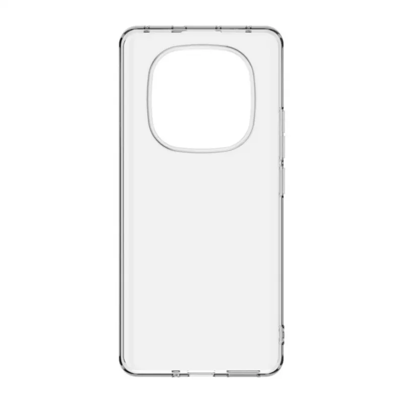 Evelatus Xiaomi Redmi Note 14 Pro Plus 5G skaidrus silikoninis dėklas 1.5mm TPU permatomas
