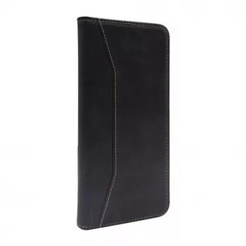 Evelatus Book Case Folio, skirta Xiaomi Redmi Note 14 Pro 4G / Poco X7, juoda, PU oda