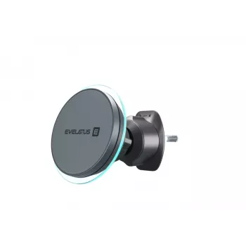 Evelatus MagSafe Qi Wireless Charging Magnet Air Vent Mount for Car - Black