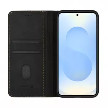 Evelatus Samsung Galaxy S26 Book Case Black
