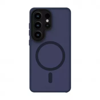 Evelatus Samsung Galaxy S26 Ultra Hybrid Case su magnetu PC+TPU tamsiai mėlyna