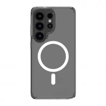 Evelatus Samsung Galaxy S26 Ultra Skaidrus Dėklas su Magnetiniu Žiedu