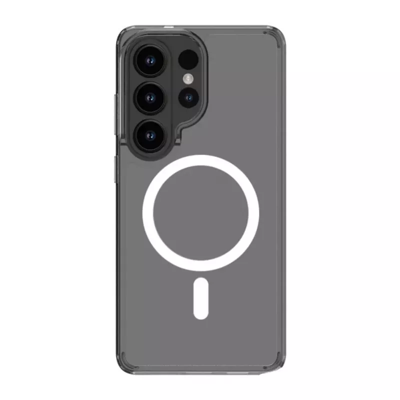 Evelatus Samsung Galaxy S26 Ultra Skaidrus Dėklas su Magnetiniu Žiedu