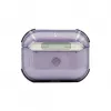 Evelatus Apple AirPods 4 TPU Protective Case Transparent Purple