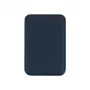 Evelatus Universal PU Leather Wallet su MagSafe tamsiai mėlyna