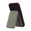 Evelatus Universal Magnetic Wallet With Stand sidabrinis