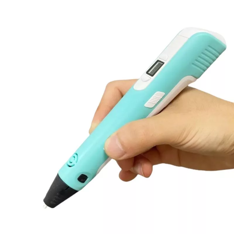 iLike 3D rašymo rašiklis su LCD ekranu | Ultimate Multicolor 3D Printer Pen Purple