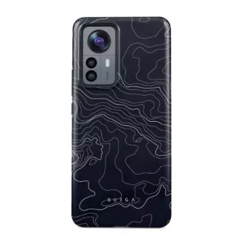 iLike Xiaomi 12 Pro Burga Drifting Shores - Line Art Tough Case