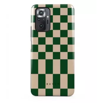 iLike Xiaomi Redmi Note 10 Pro Burga Ivy League Tough Case – žalias, baltas, auksinis